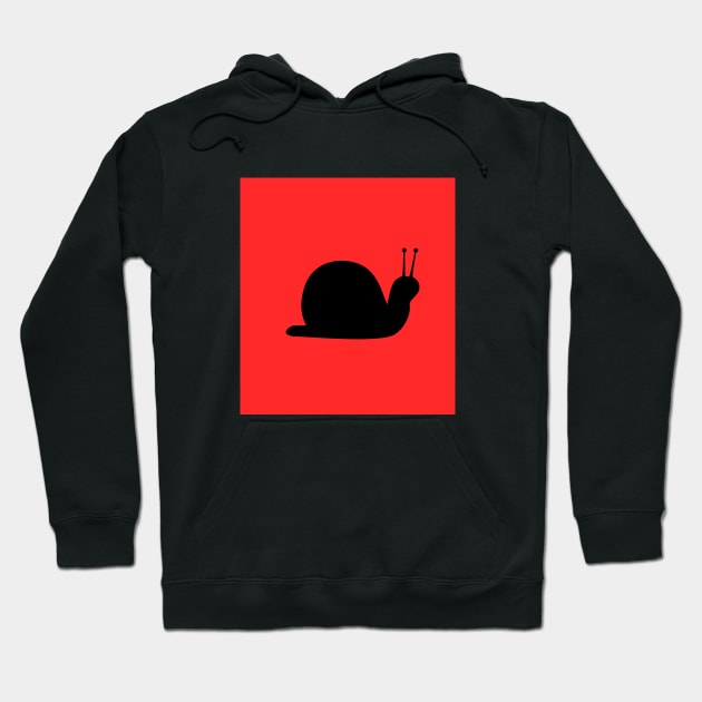 Snail on a journey Hoodie by Times6ix